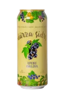 Dārza cider in blackcurrant pavlova can